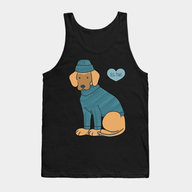 Big Paws Tank Top by Wlaurence